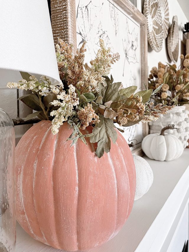 DIY Terracotta Pumpkins
